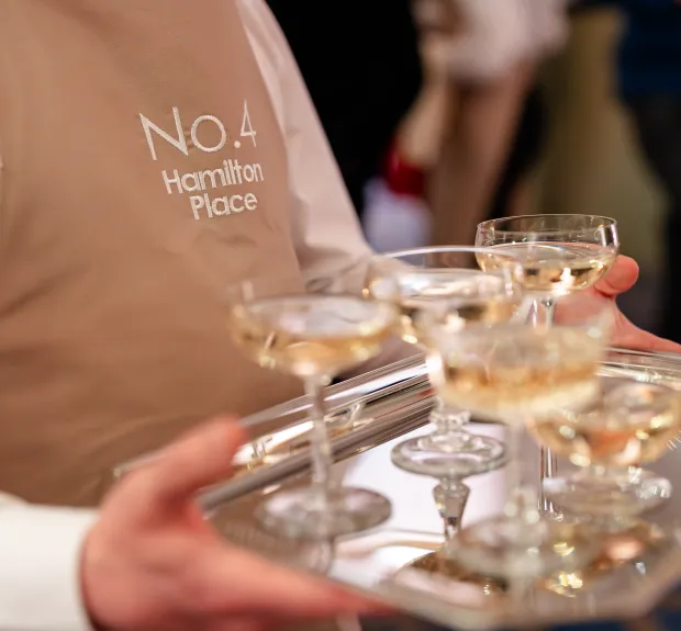 food being served at no 4 hamilton place