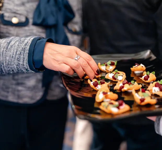 food being served at no 4 hamilton place