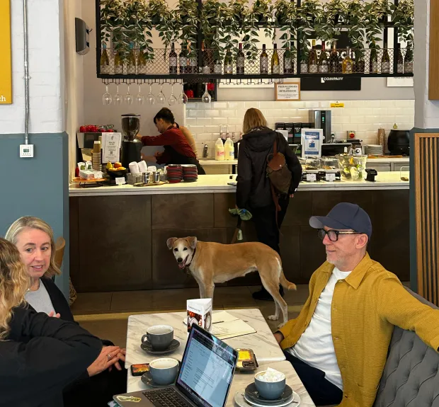 Bench Cafe dog friendly