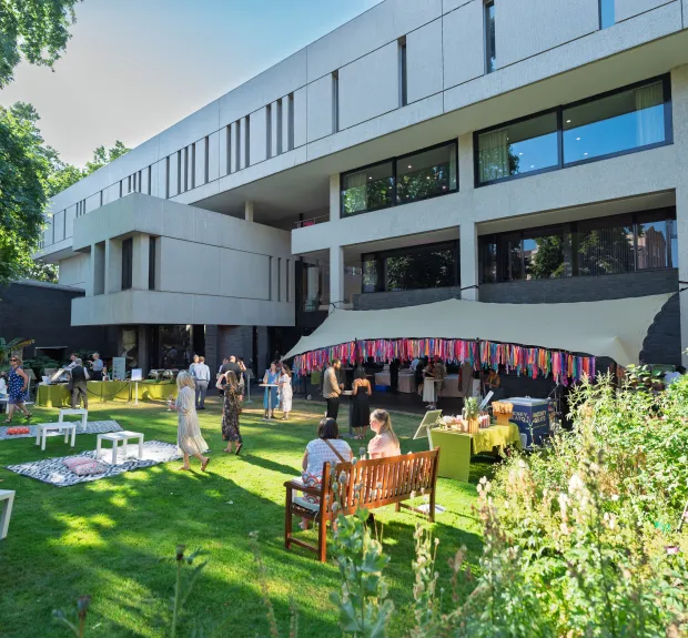 medicinal garden summer party at royal college of physicians