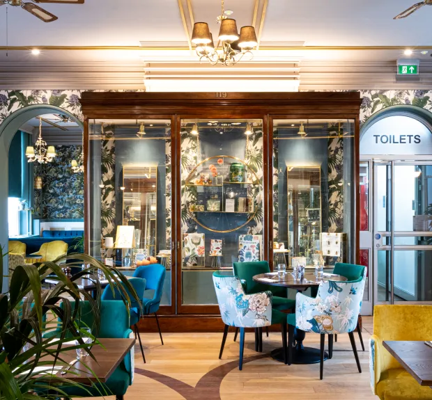 kew gardens restaurant interior